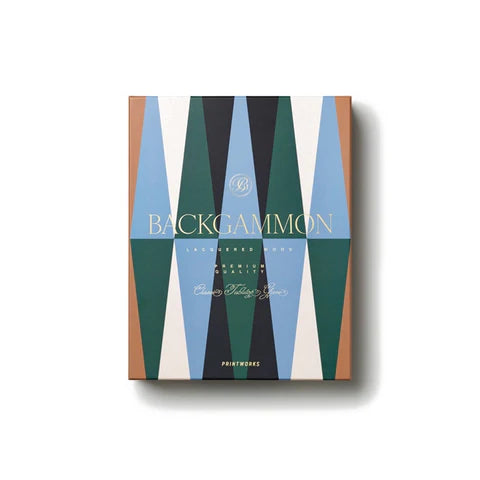 Lacquered Backgammon