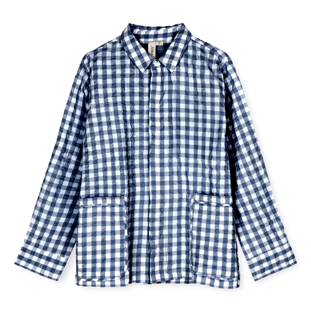 Bianca Gingham Lounge Shirt