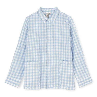 Bianca Gingham Lounge Shirt