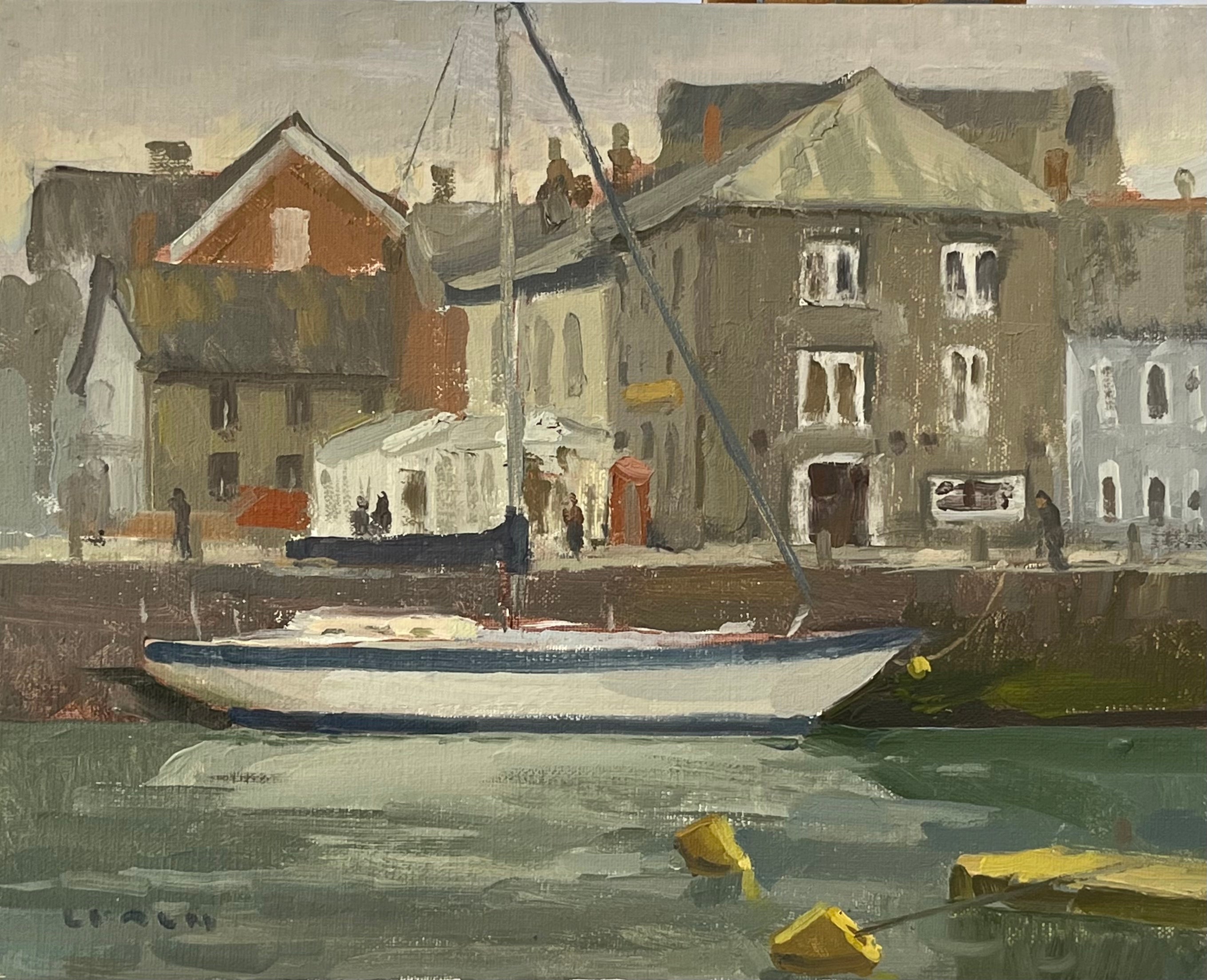 Padstow Harbor and the Old Custom House