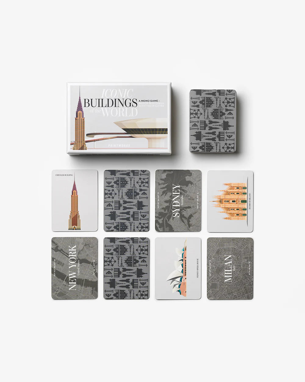 Iconic Buildings Memo Game