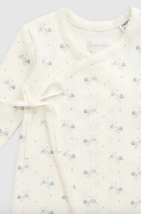 Organic Cotton Pointelle Estelle Onepiece