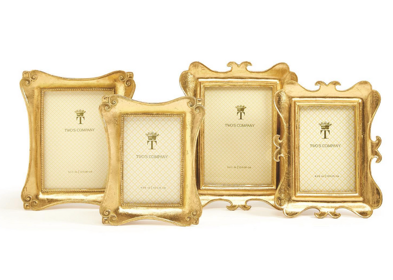 Gold Leaf Photo Frame