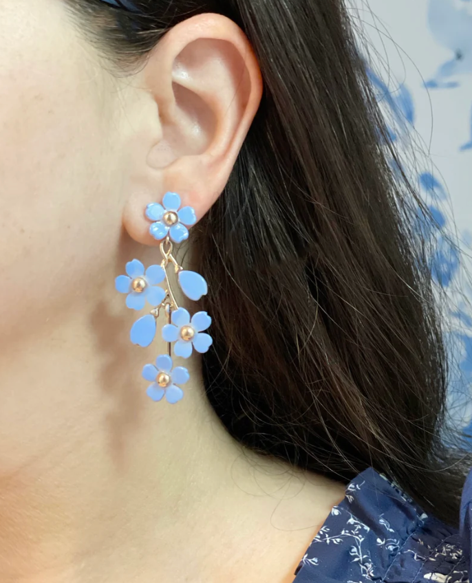 Amanda Earrings- Pink