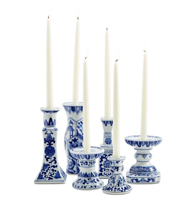 Chinoiserie Candleholders- Sets of 2