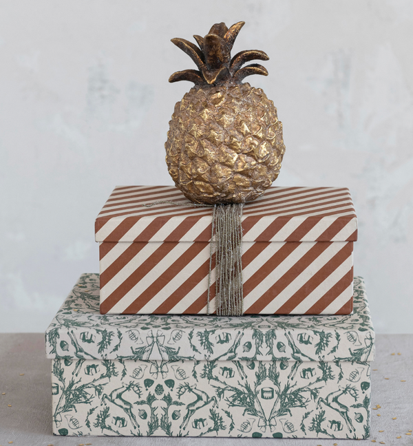 Antique Gold Pineapple