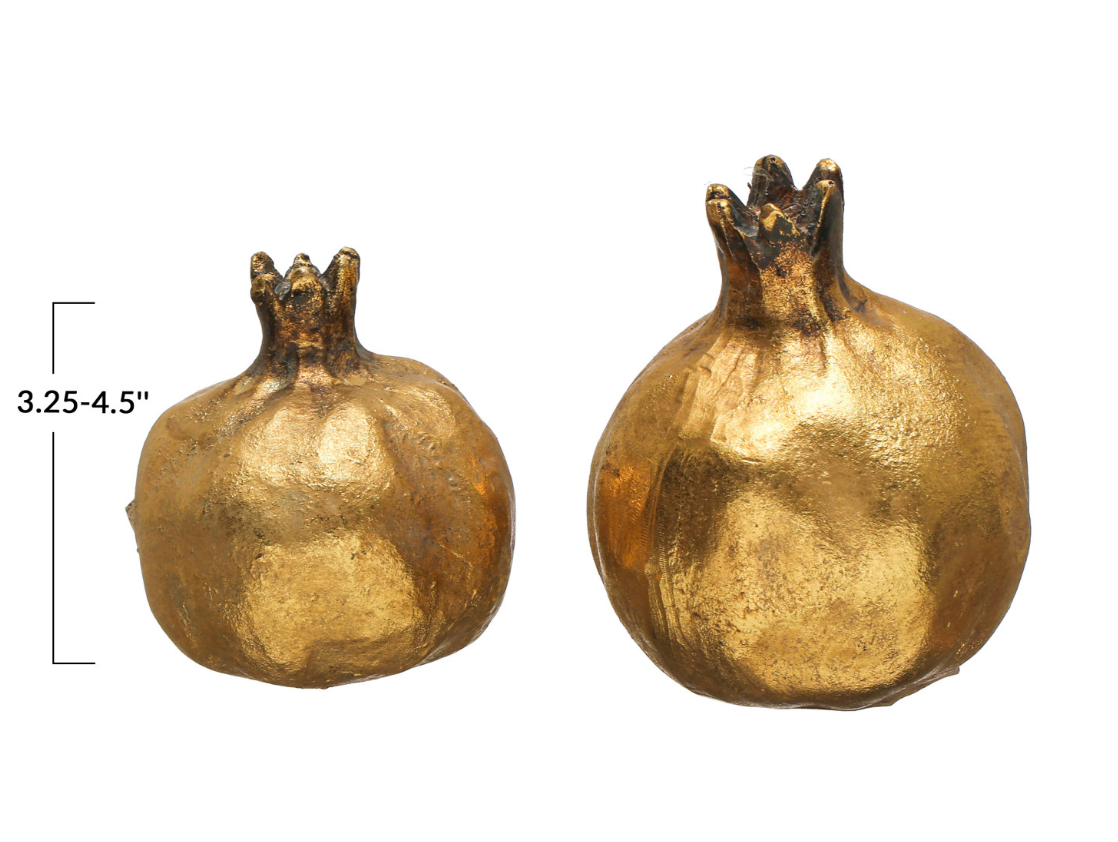 Antique Gold Pomegranate
