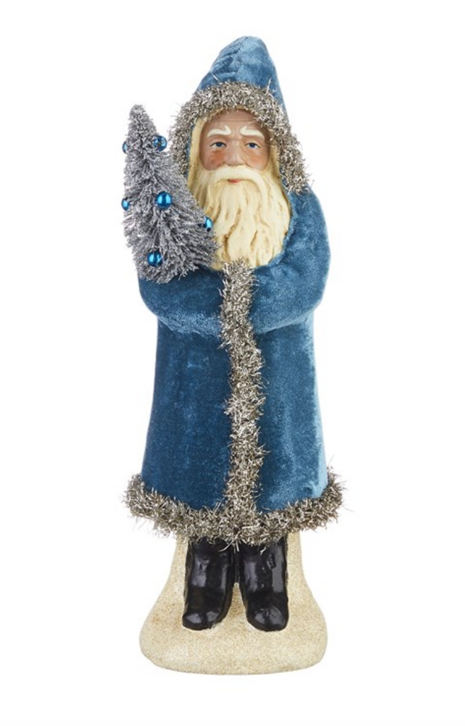 Blue Velvet Santa