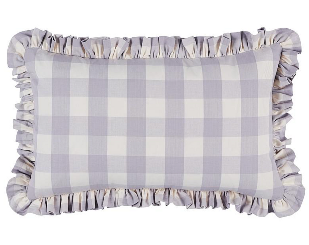Camden Cotton Check Pillow