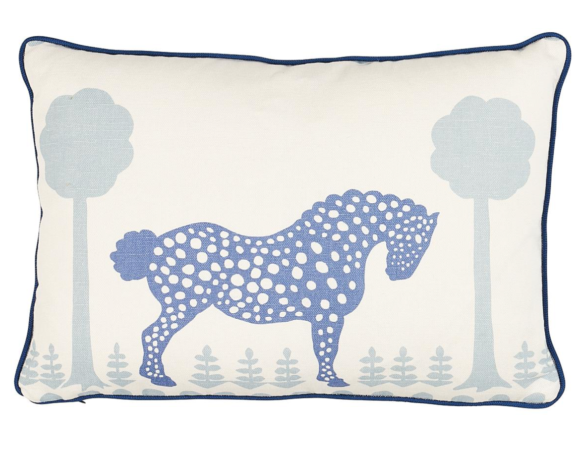 Polka Dot Pony Pillow