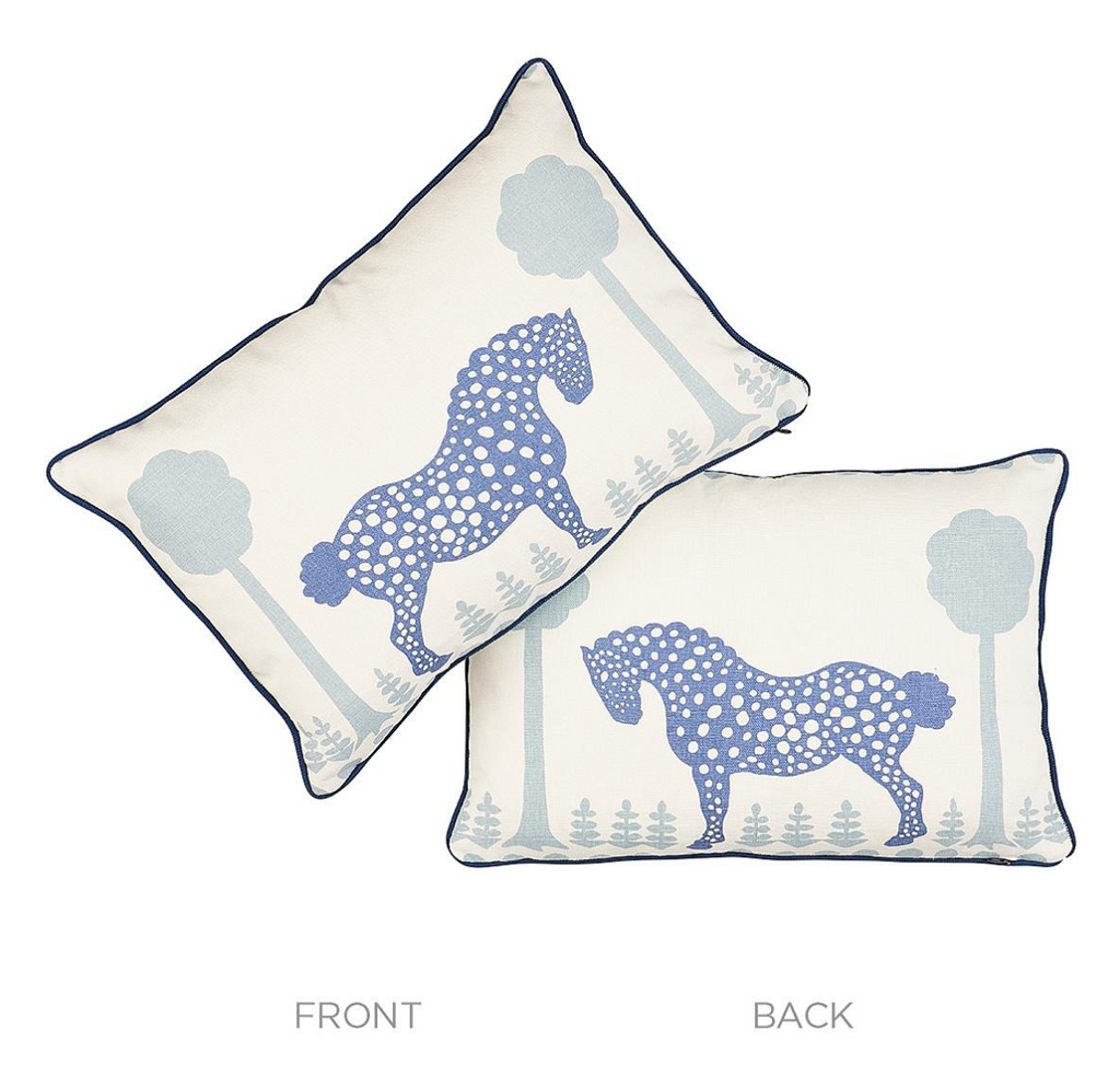 Polka Dot Pony Pillow