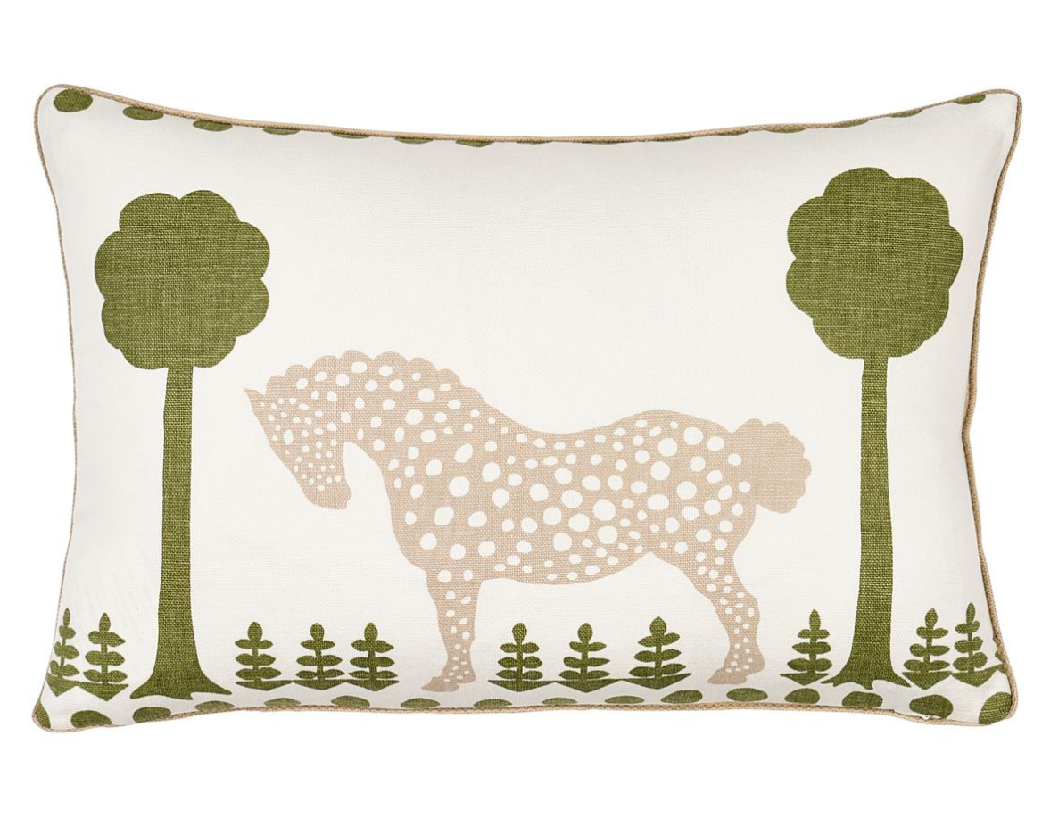 Polka Dot Pony Pillow