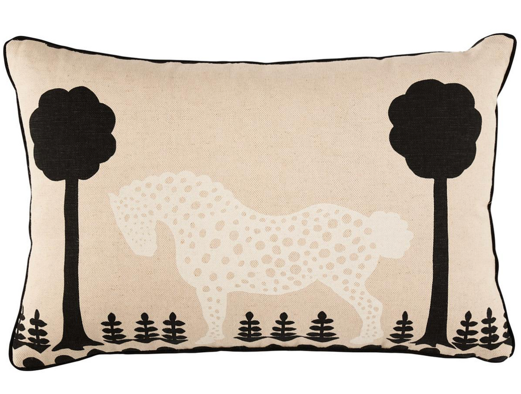 Polka Dot Pony Pillow