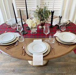 Tartan Plaid Table Runners, assorted colors