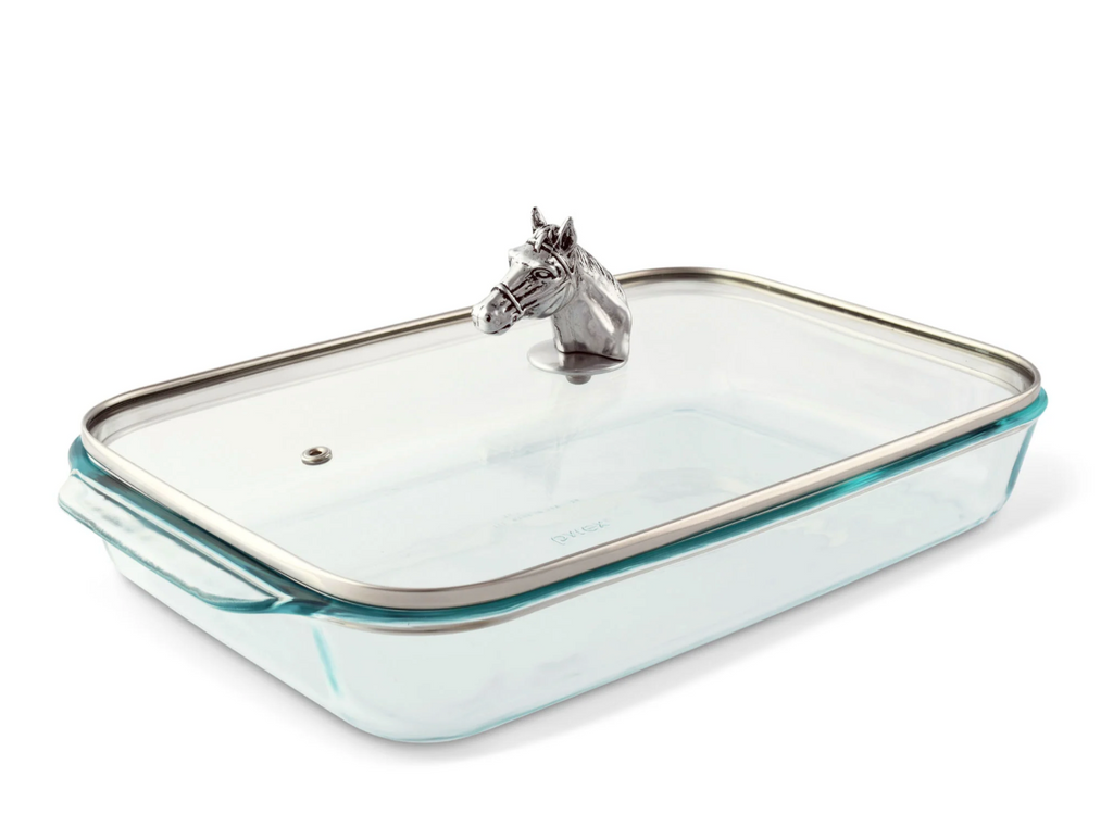 Equestrian Pyrex 3 Qt. Baking Dish