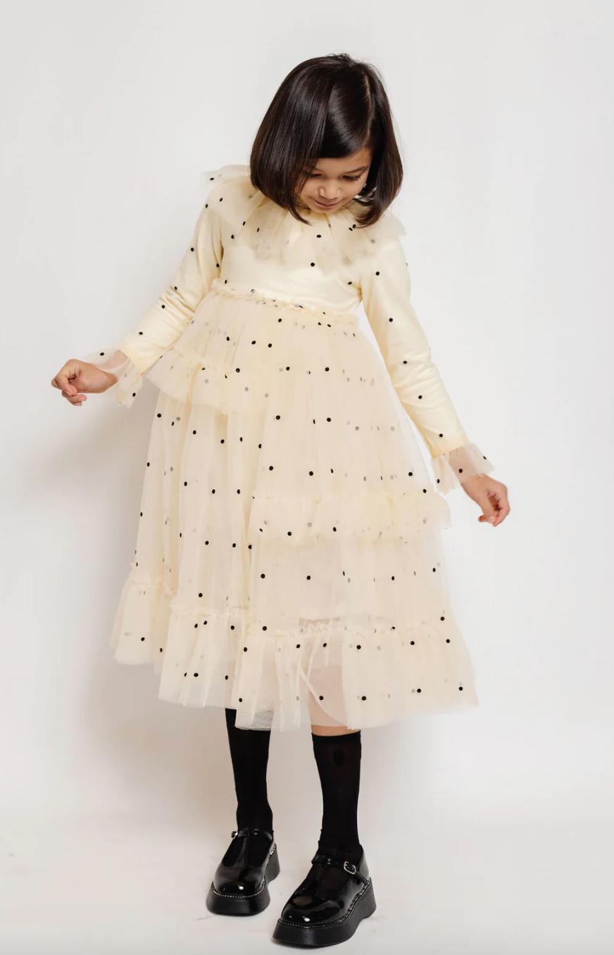 Tulle Polka Dot Dress