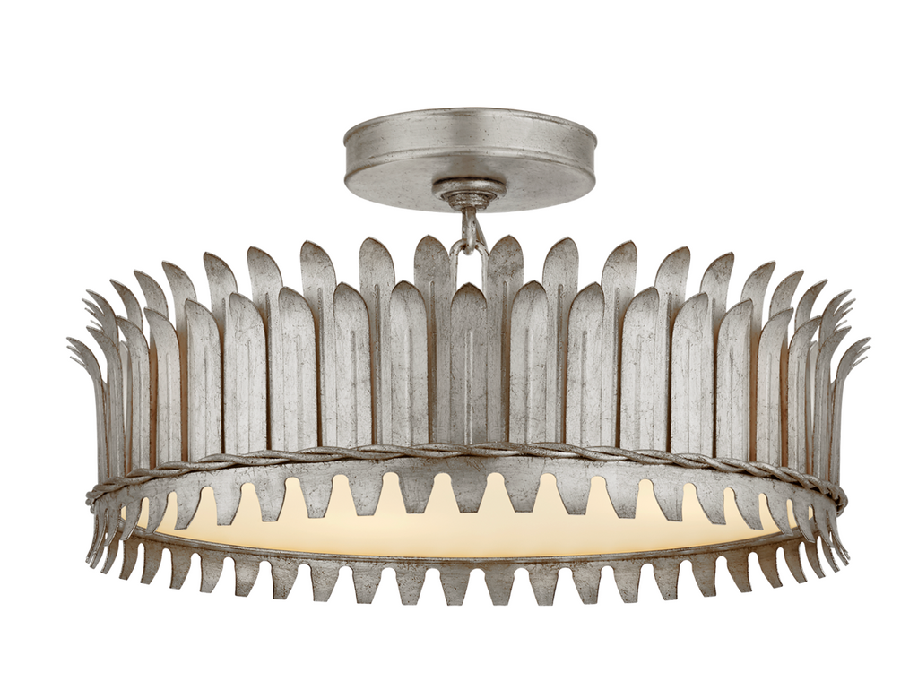 Leslie 16" Semi-Flush