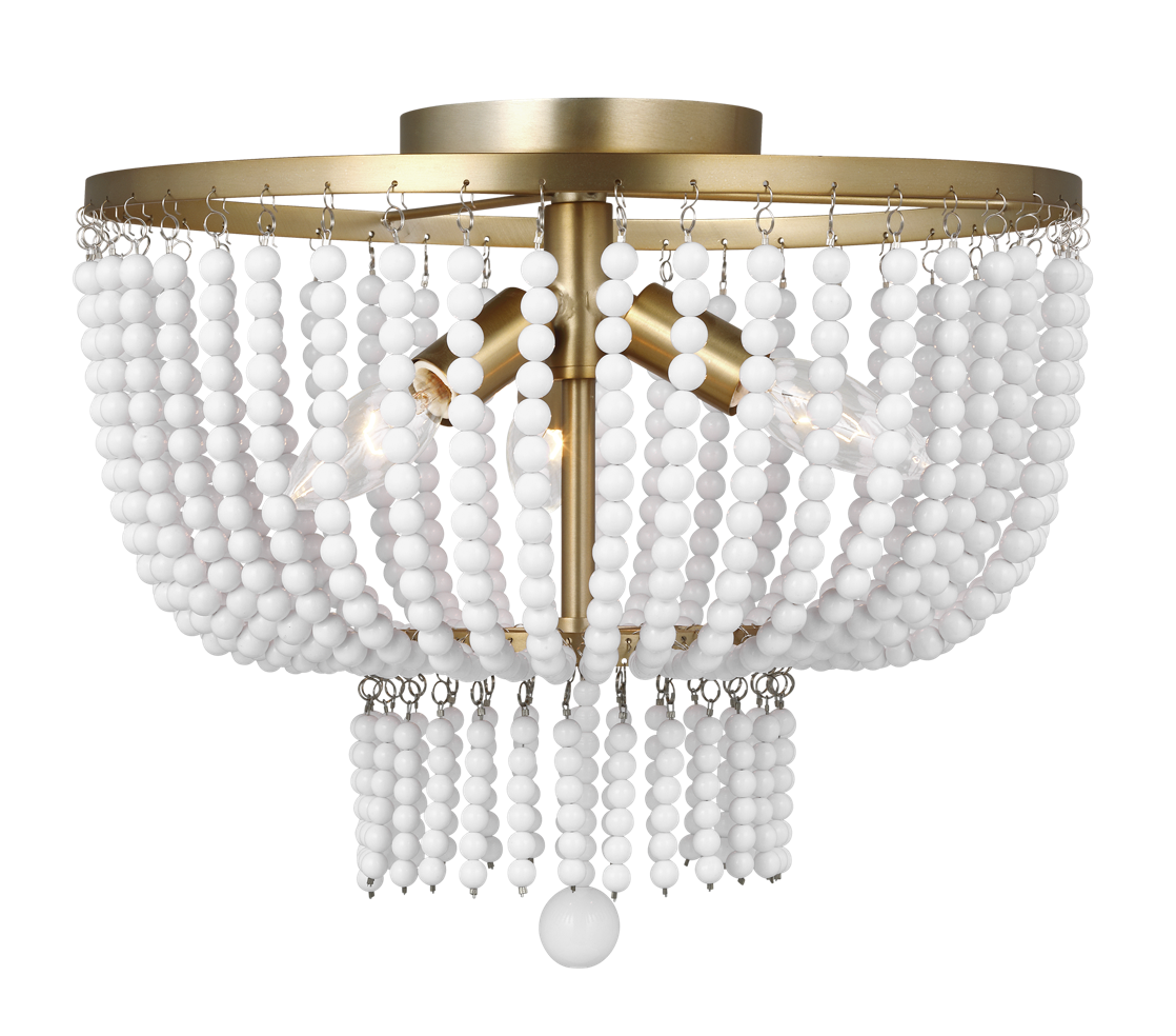 IN STORE Jackie Three Light Semi-Flush Mount