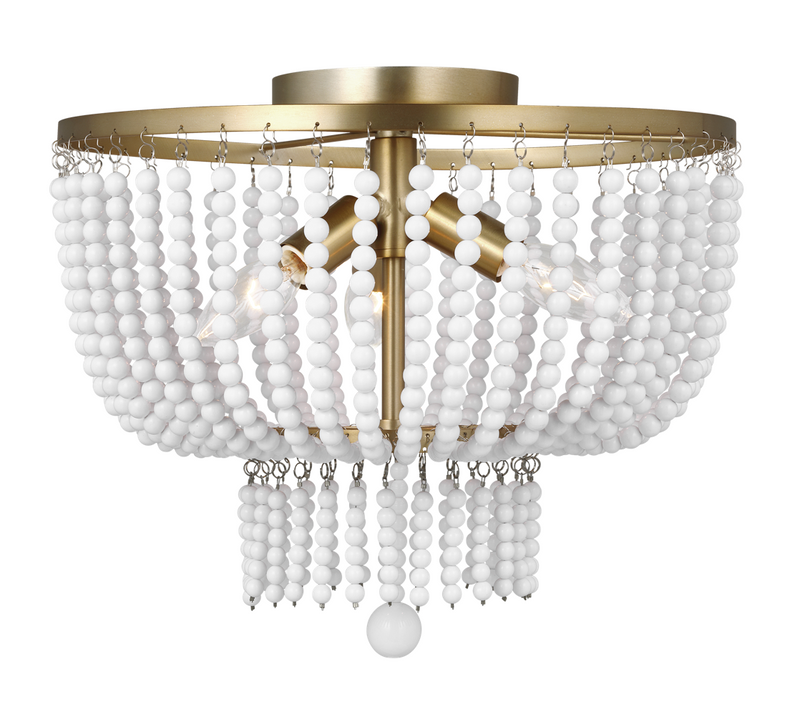 Jackie Three Light Semi-Flush Mount