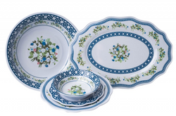 Melamine Dinnerware- Trellis and Topiary