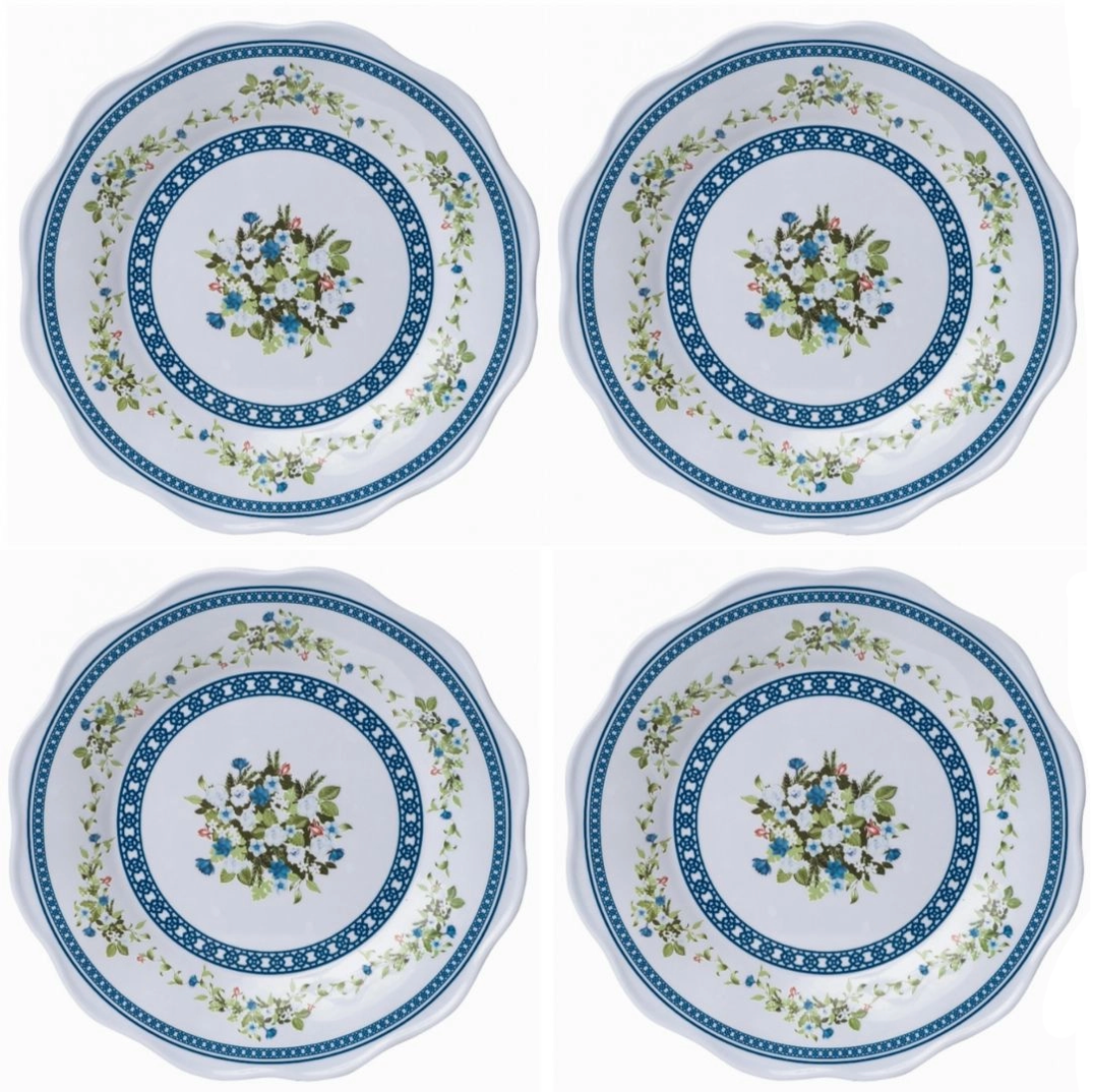 Melamine Dinnerware- Trellis and Topiary