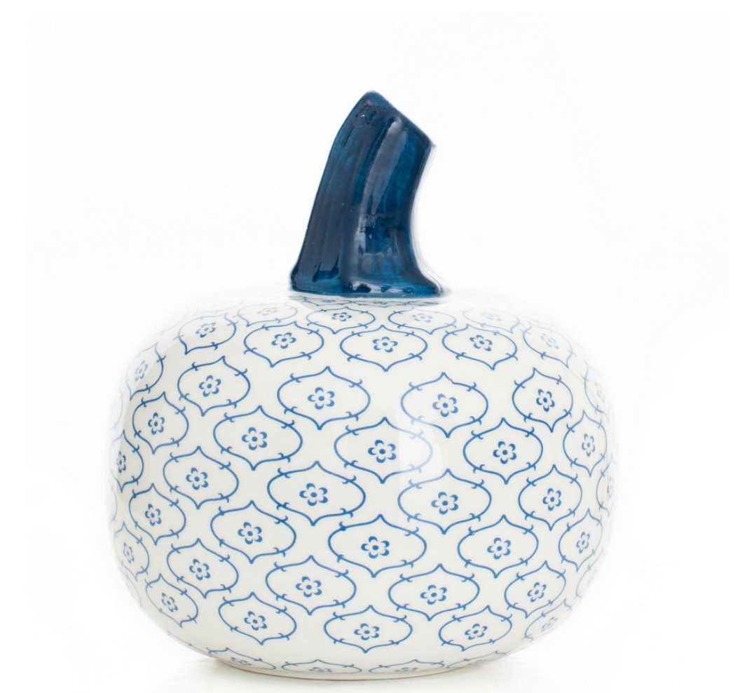 Porcelain Pumpkin