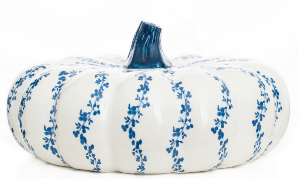 Porcelain Pumpkin