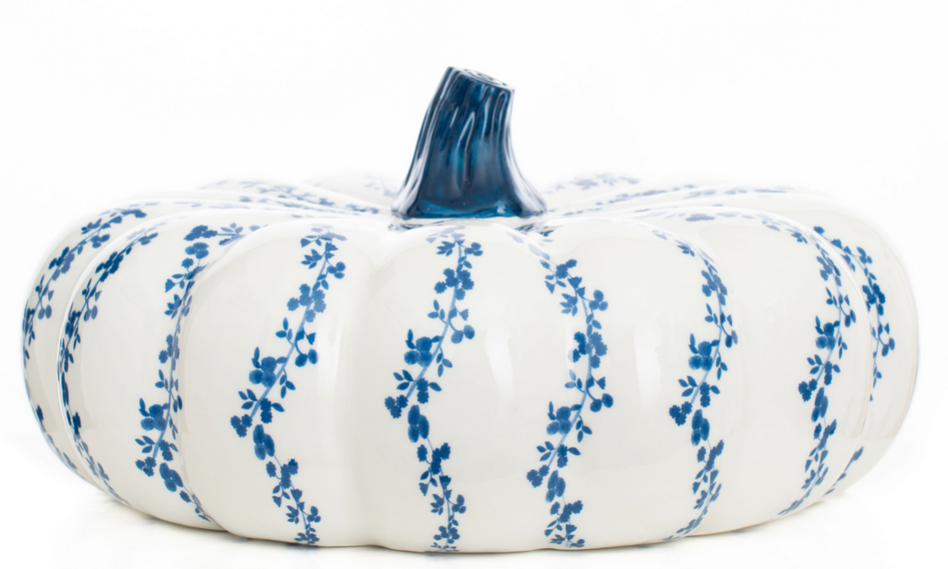 Porcelain Pumpkin