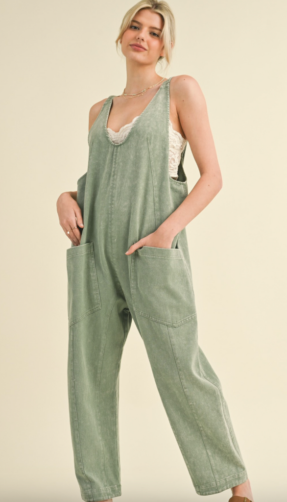 Slouchy Harem Jumpsuit