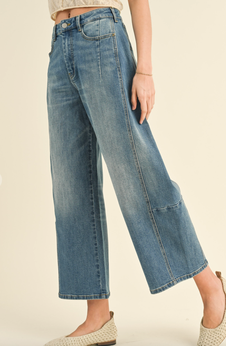 Loose Fit Denim Pants
