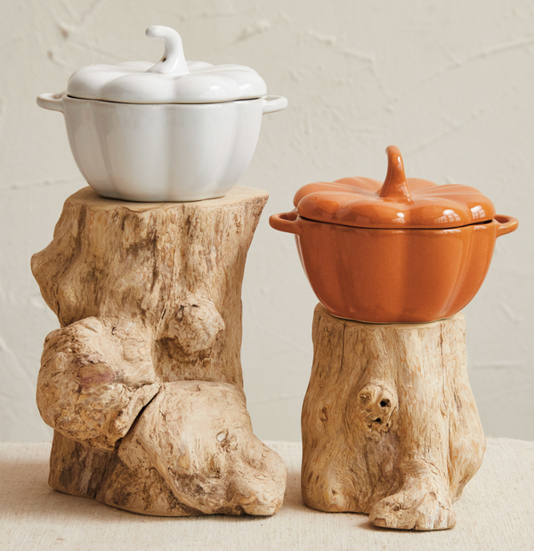 2 Cup Stoneware Pumpkin Baker