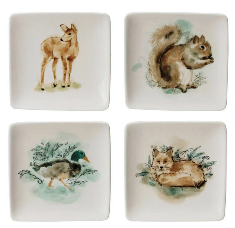 Stoneware Dishes- Assorted Animals