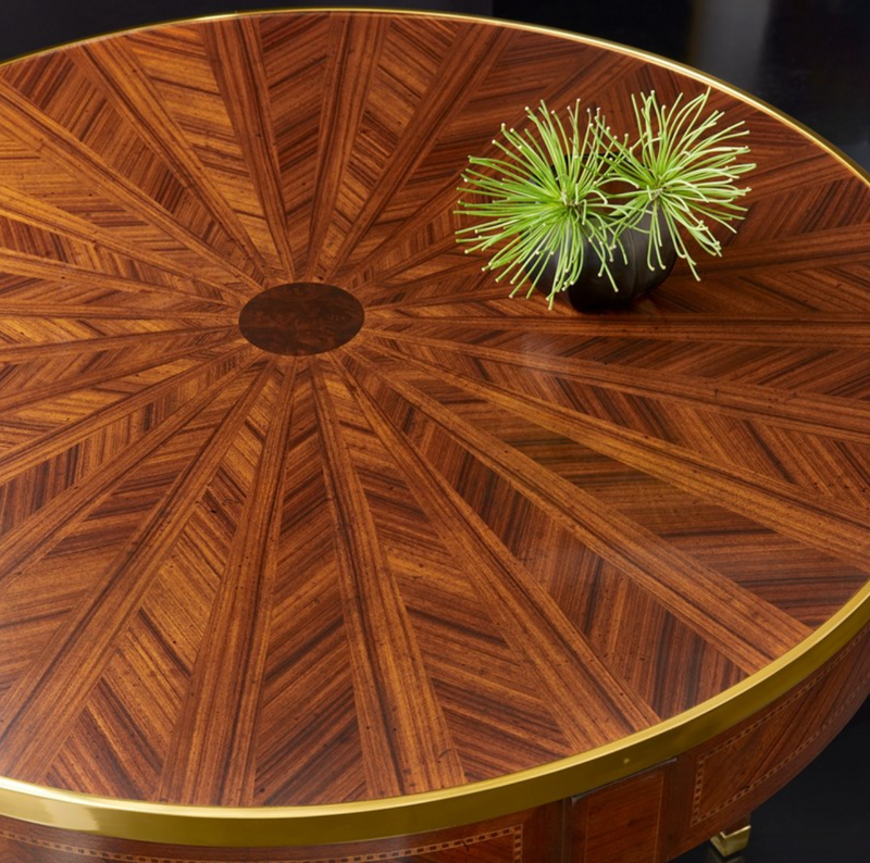 Round Inlay Table