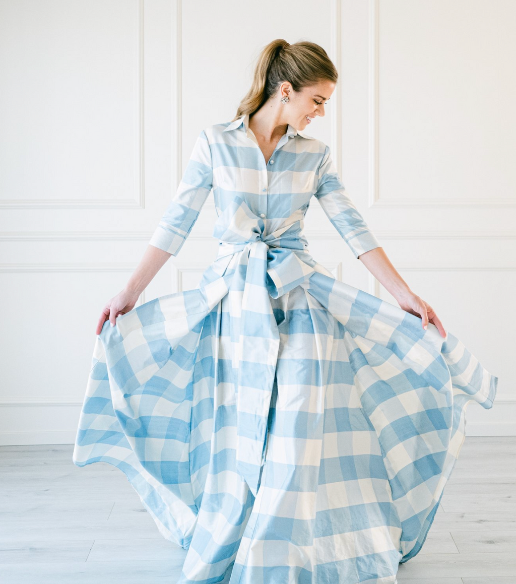 Luciana Silk Dresses- Floor Length