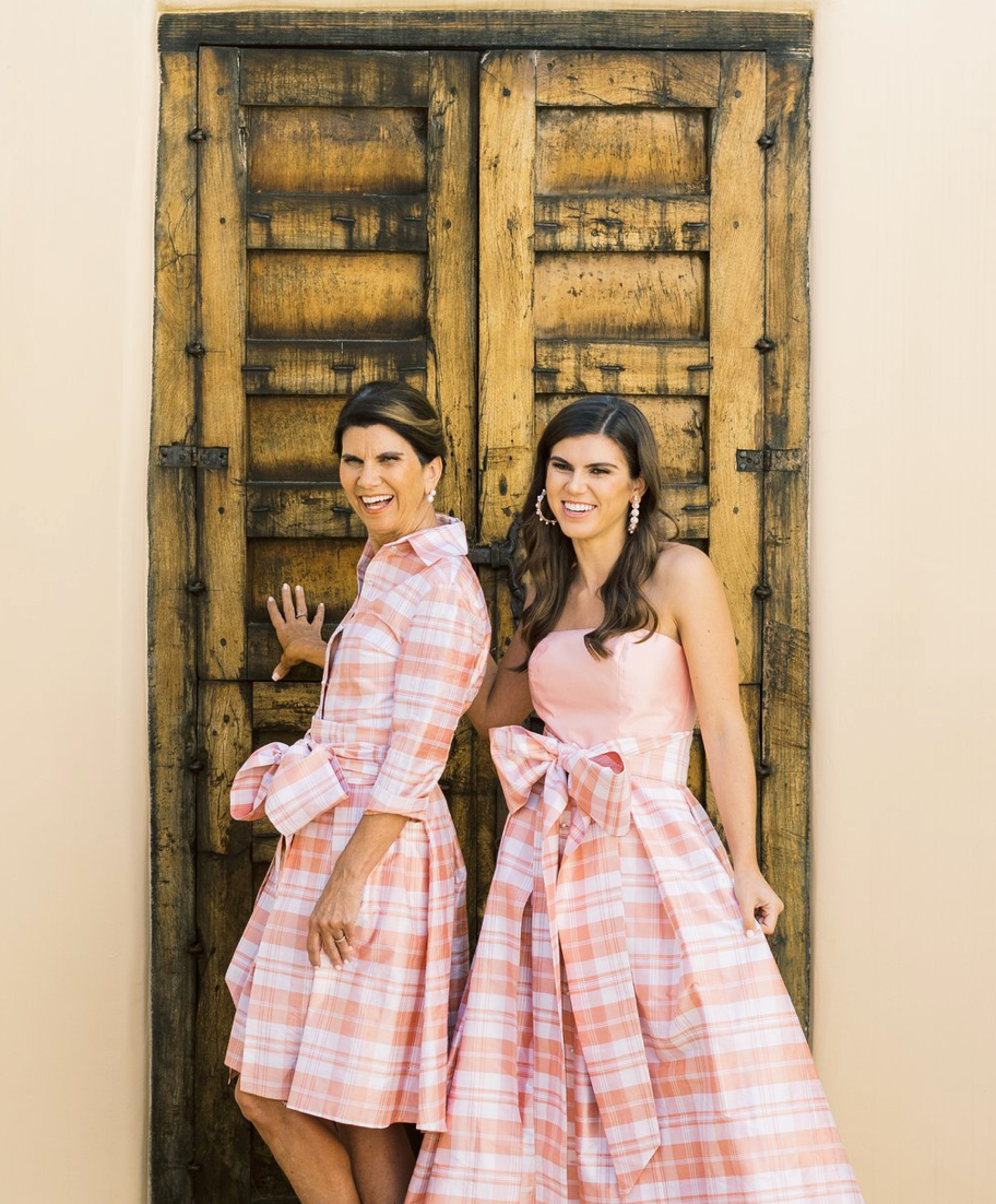 Luciana Silk Dresses- Tea Length