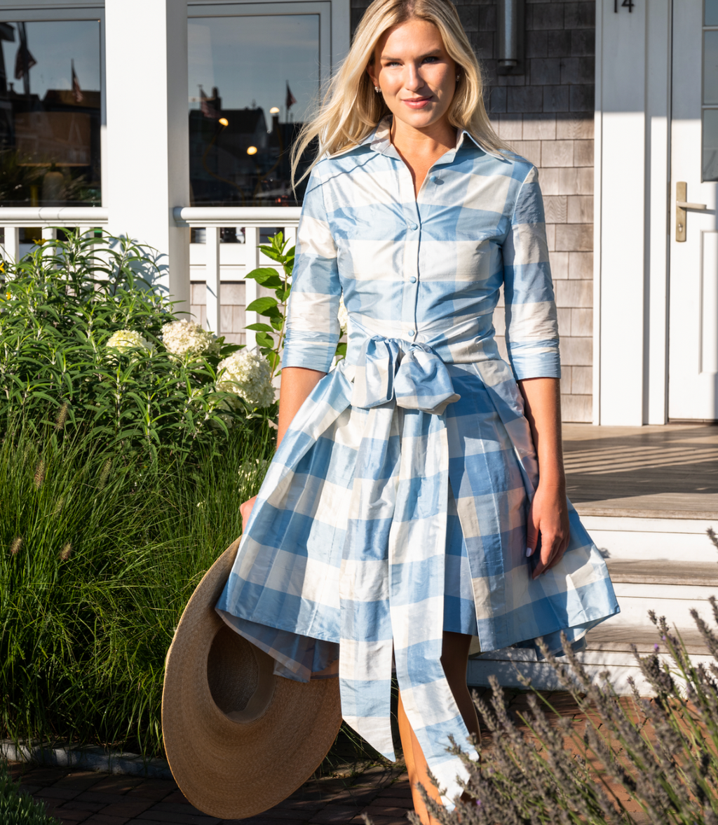 Luciana Silk Dresses- Cocktail Length