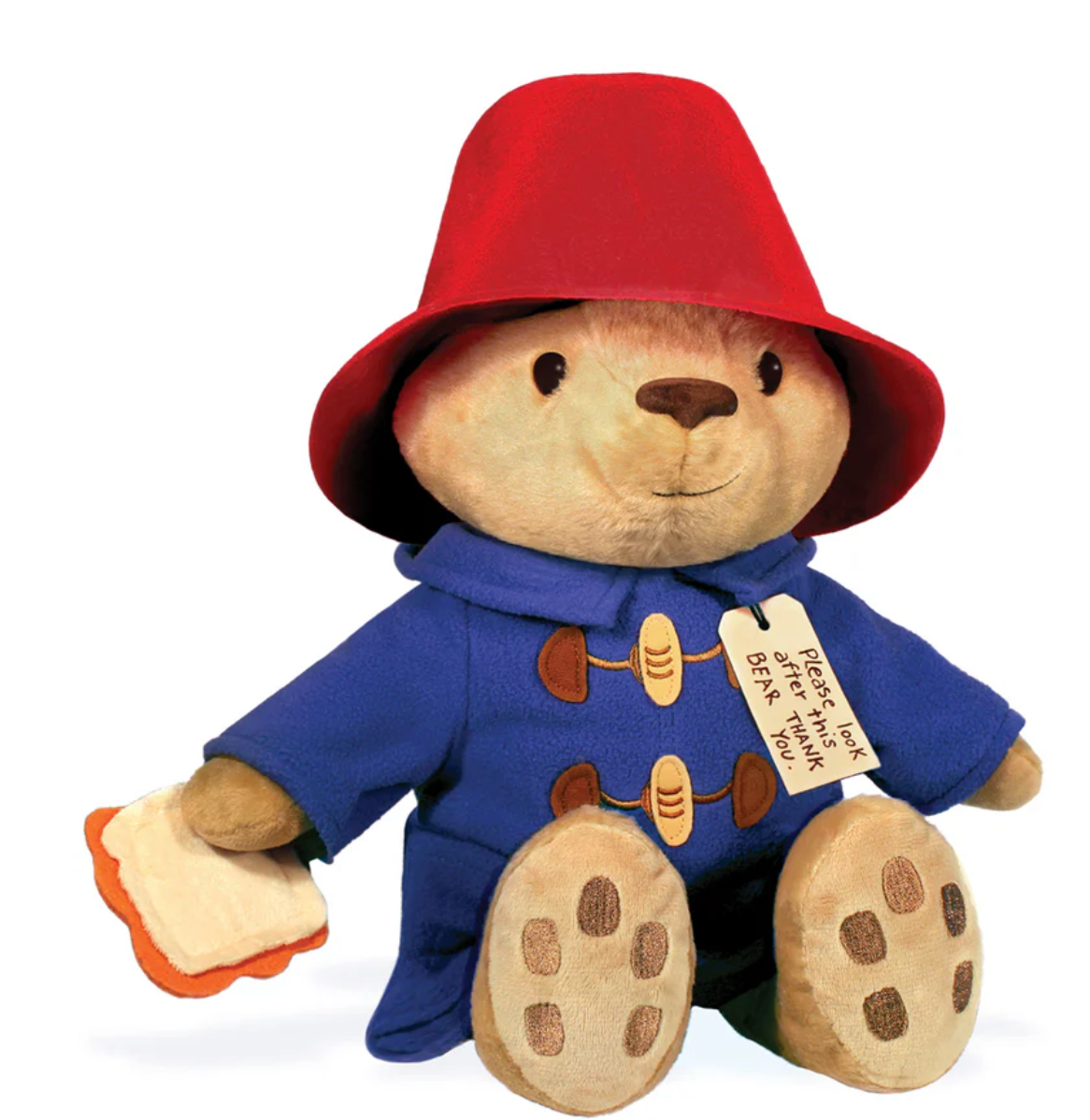 Classic Seated Paddington Bear Soft Toy