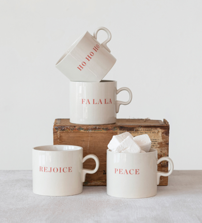 Holiday Stoneware Mug