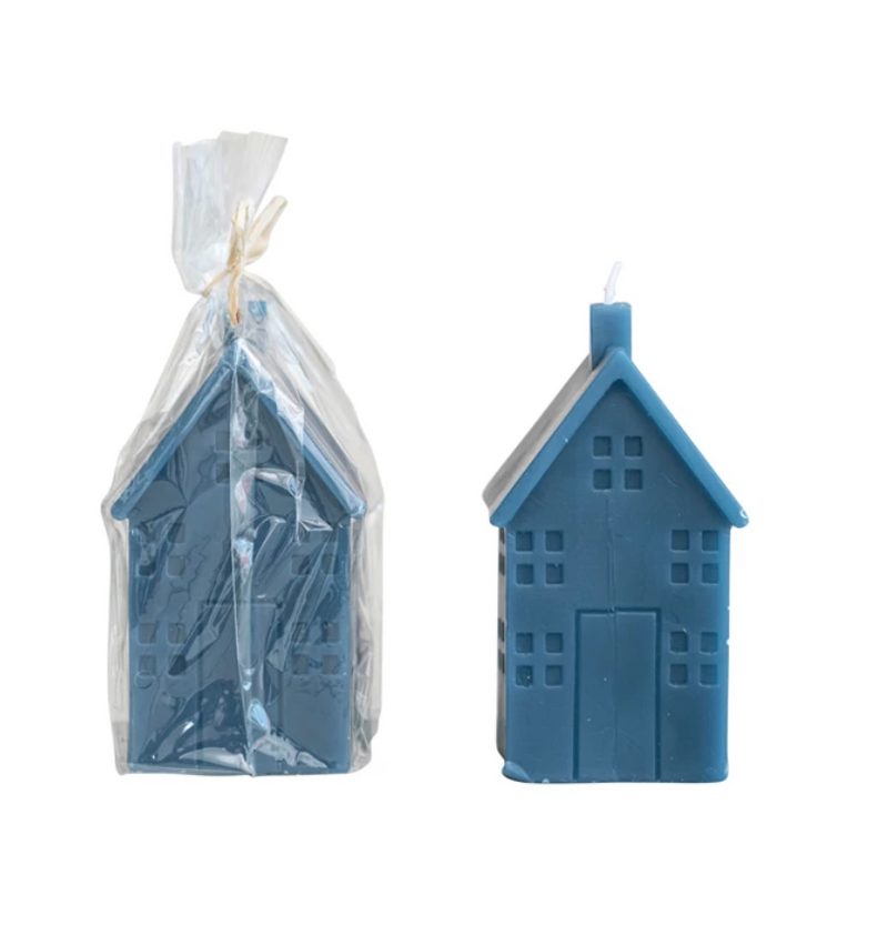 Unscented House Shaped Candle