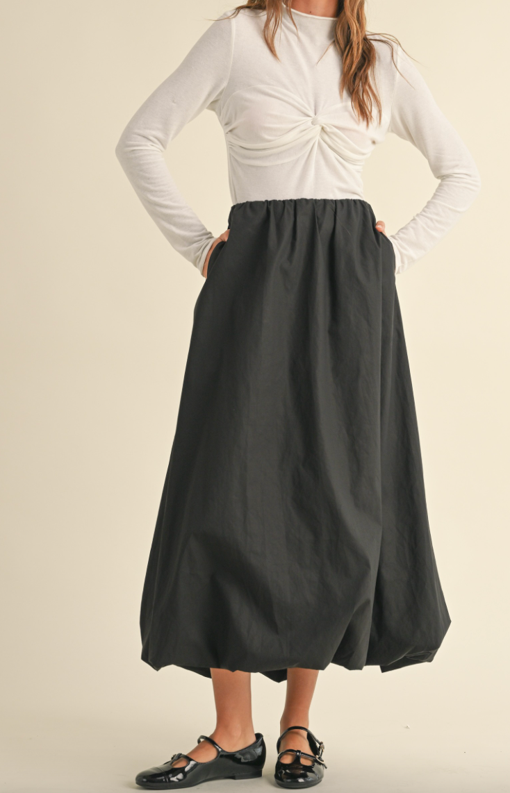 Balloon Long Skirt