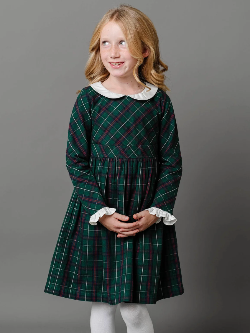 Ruffle Cuff Party Dress