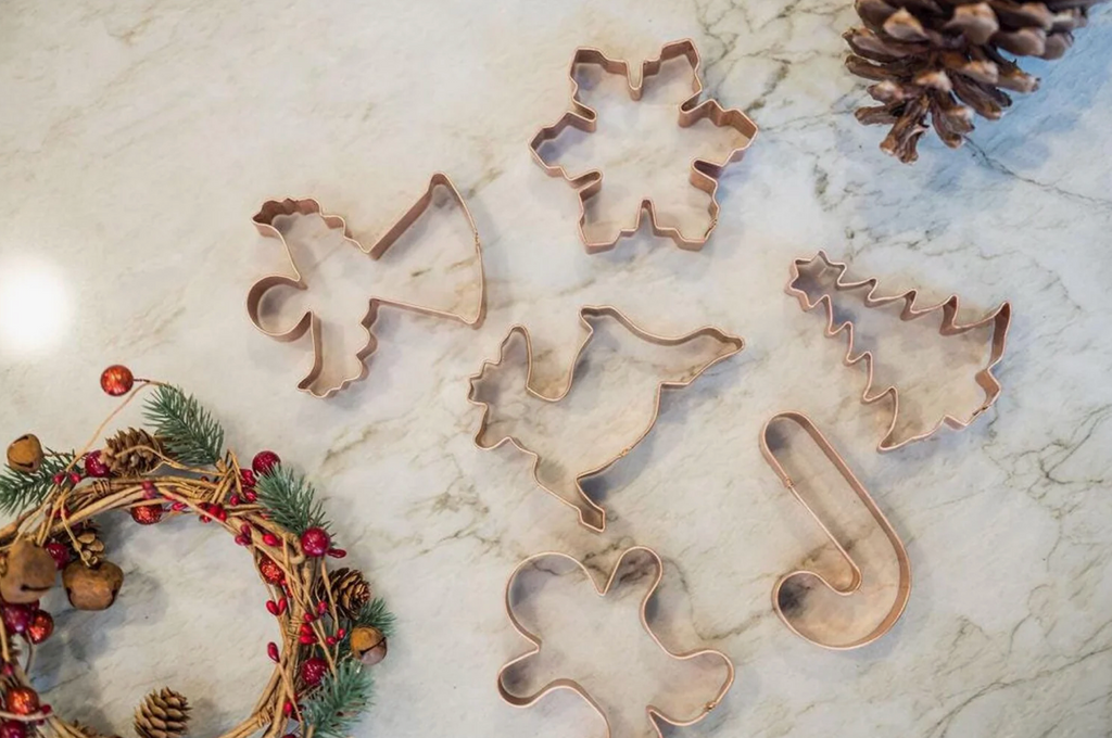 Copper Christmas Cookie Cutters