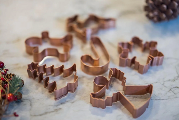 Copper Christmas Cookie Cutters