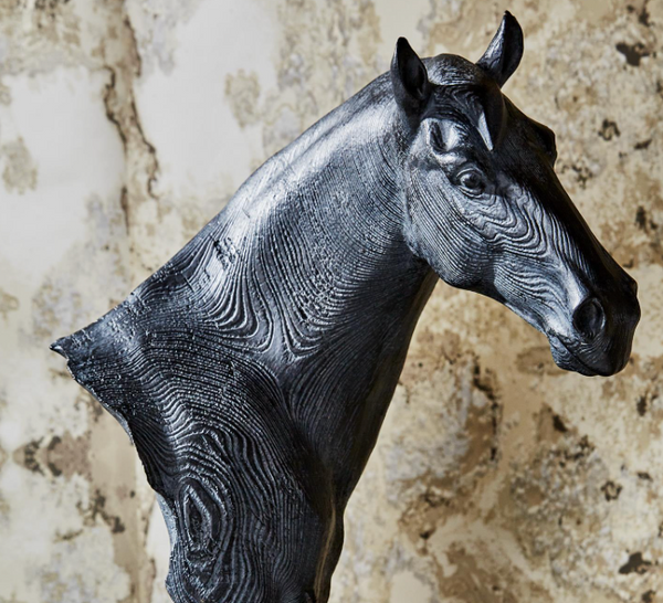 Horse Bust Sculpture