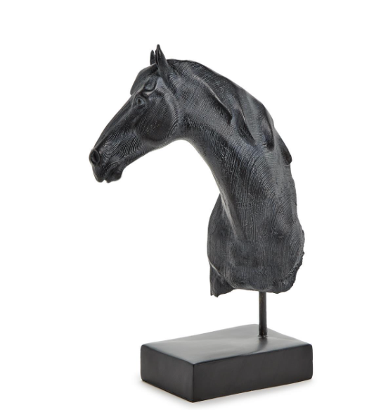 Horse Bust Sculpture