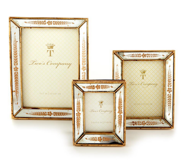 Gold Leaf Photo Frame