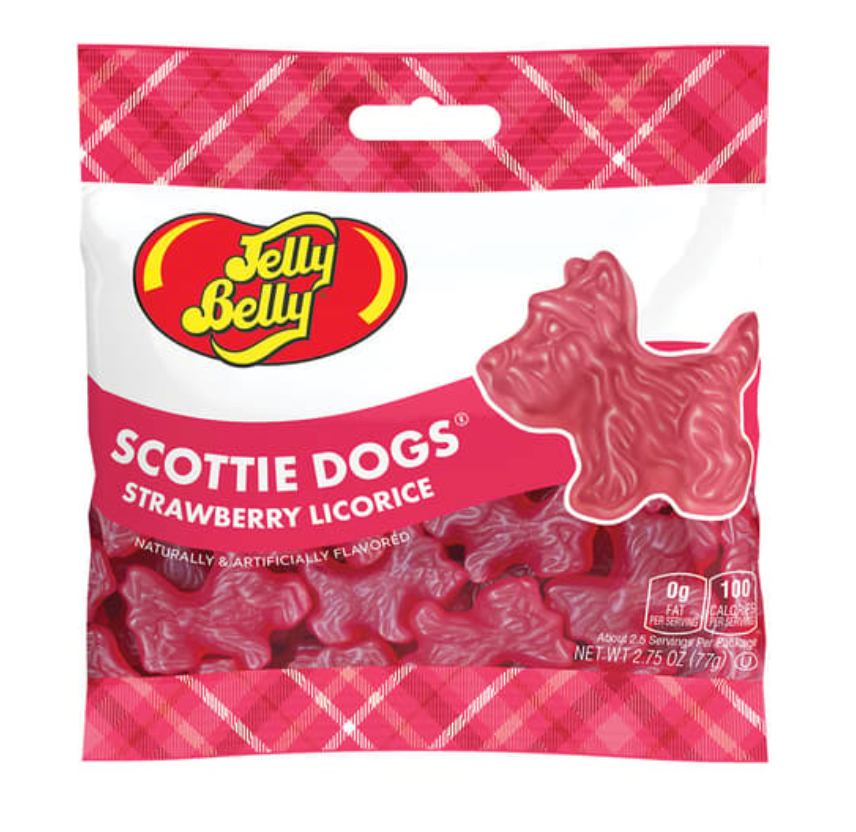 Scottie Dogs Strawberry 2.75 oz candy