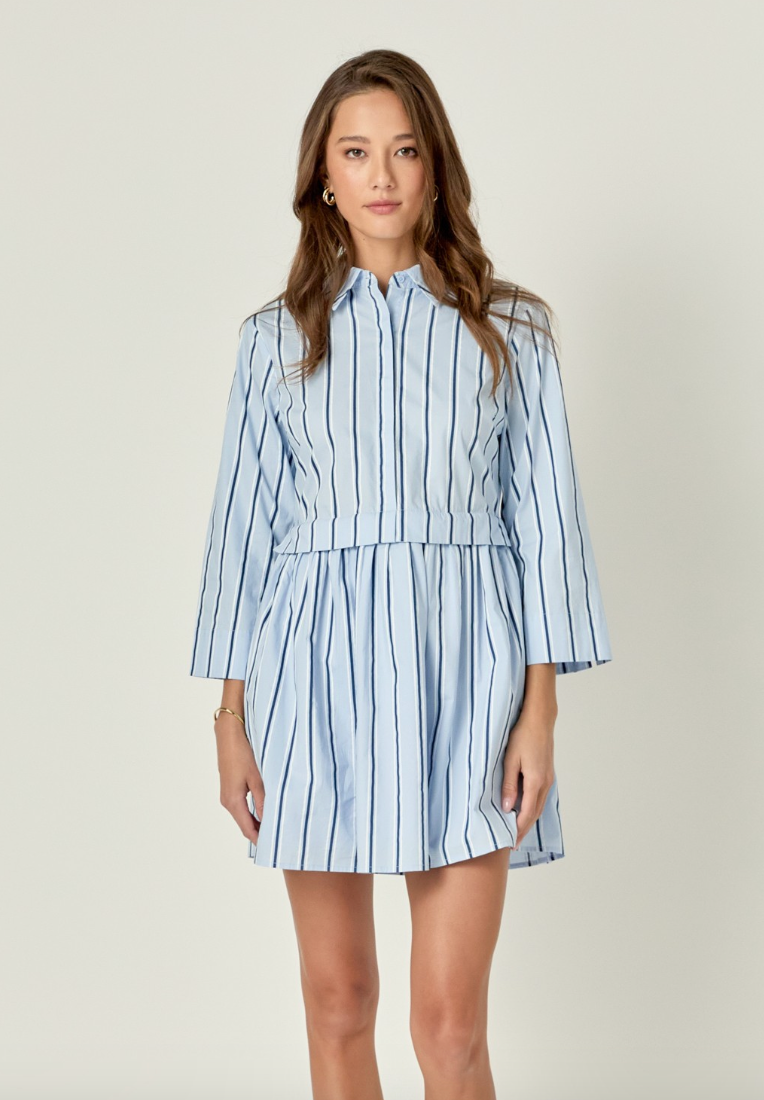 Bluebell Mini Shirt Dress