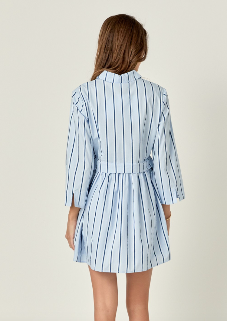 Bluebell Mini Shirt Dress