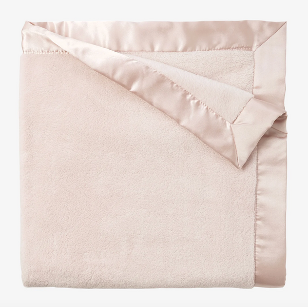 Satin Trim Flannel Fleece Blankets